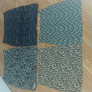 Bundle of 4 Woman's pencil skirts!